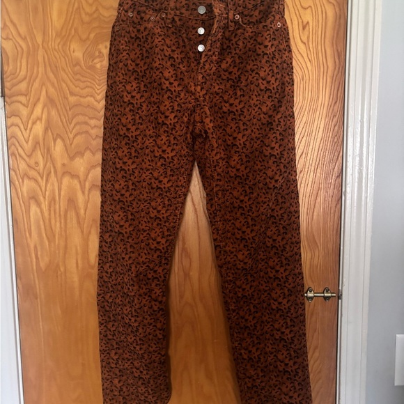 Levi's Patterned Wedgie Straight Pants - Picture 5 of 8